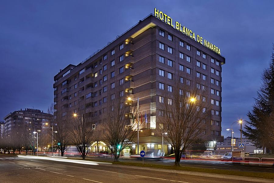 Hotel Blanca De Navarra Pamplona Exterior foto